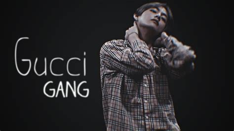 taehyung gucci gang